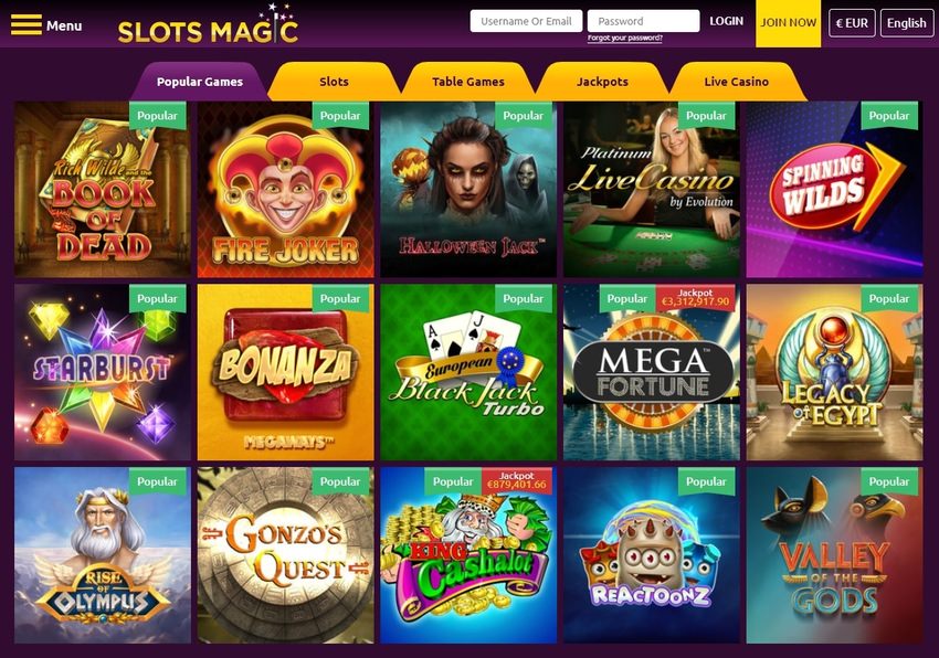 Slots Magic Casino Games