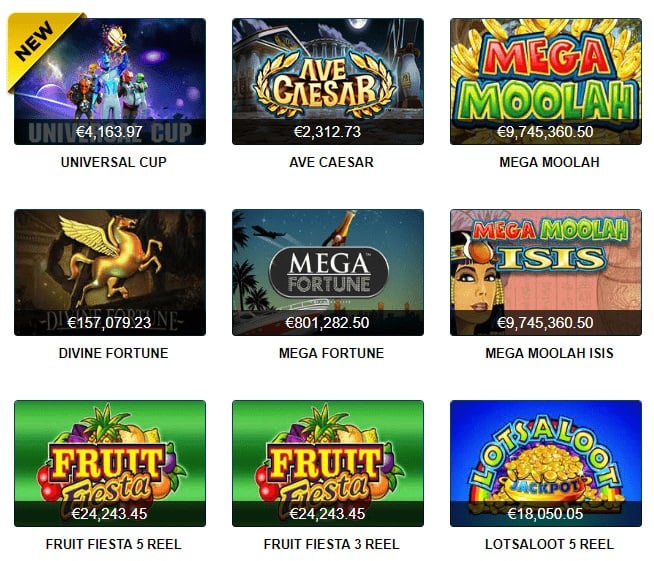 21 Casino Jackpots