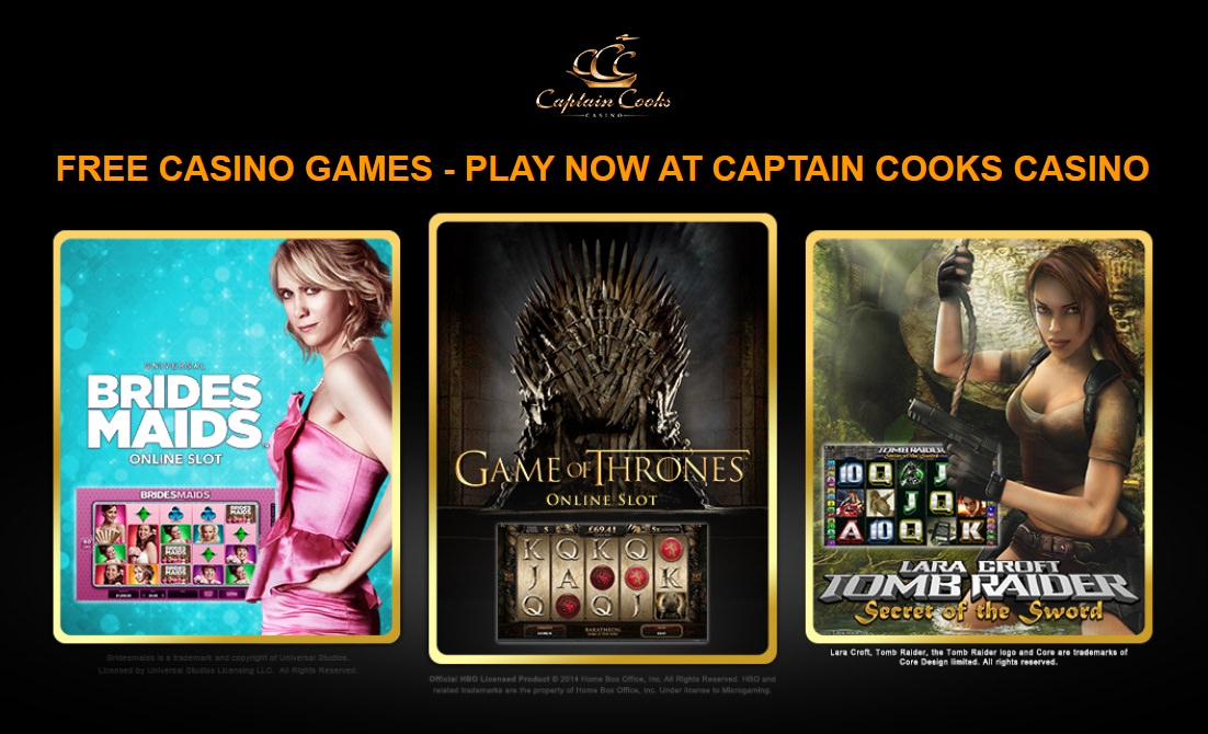 Captain Cooks Casino Games