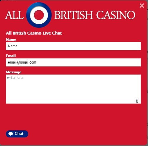 all british casino chat