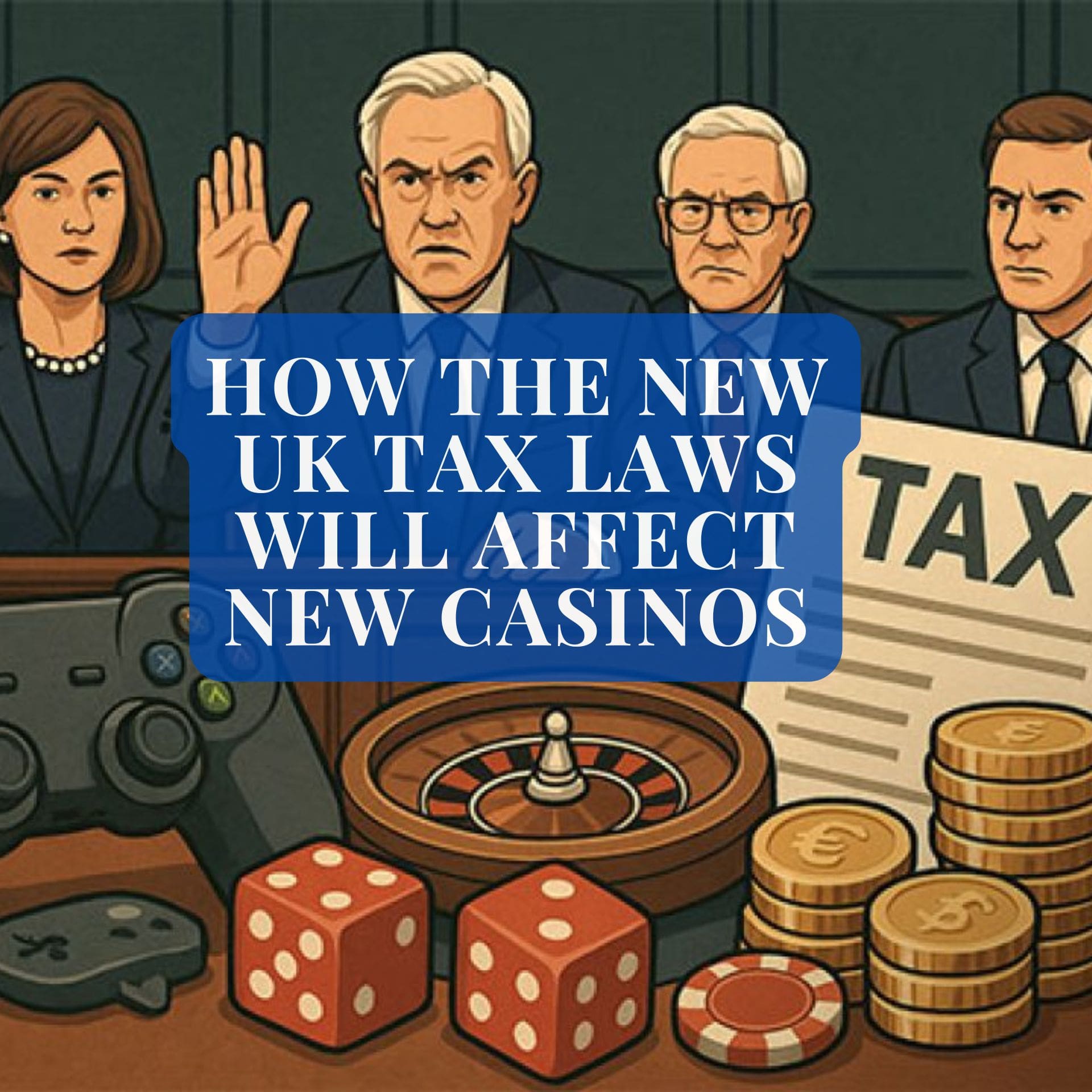 New Tax Laws Will Affect New UK Casinos